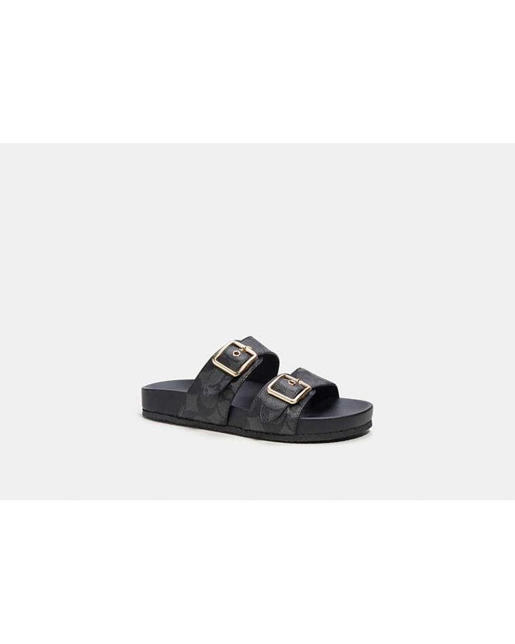 coach-Black-Allanah-Sandal-In-