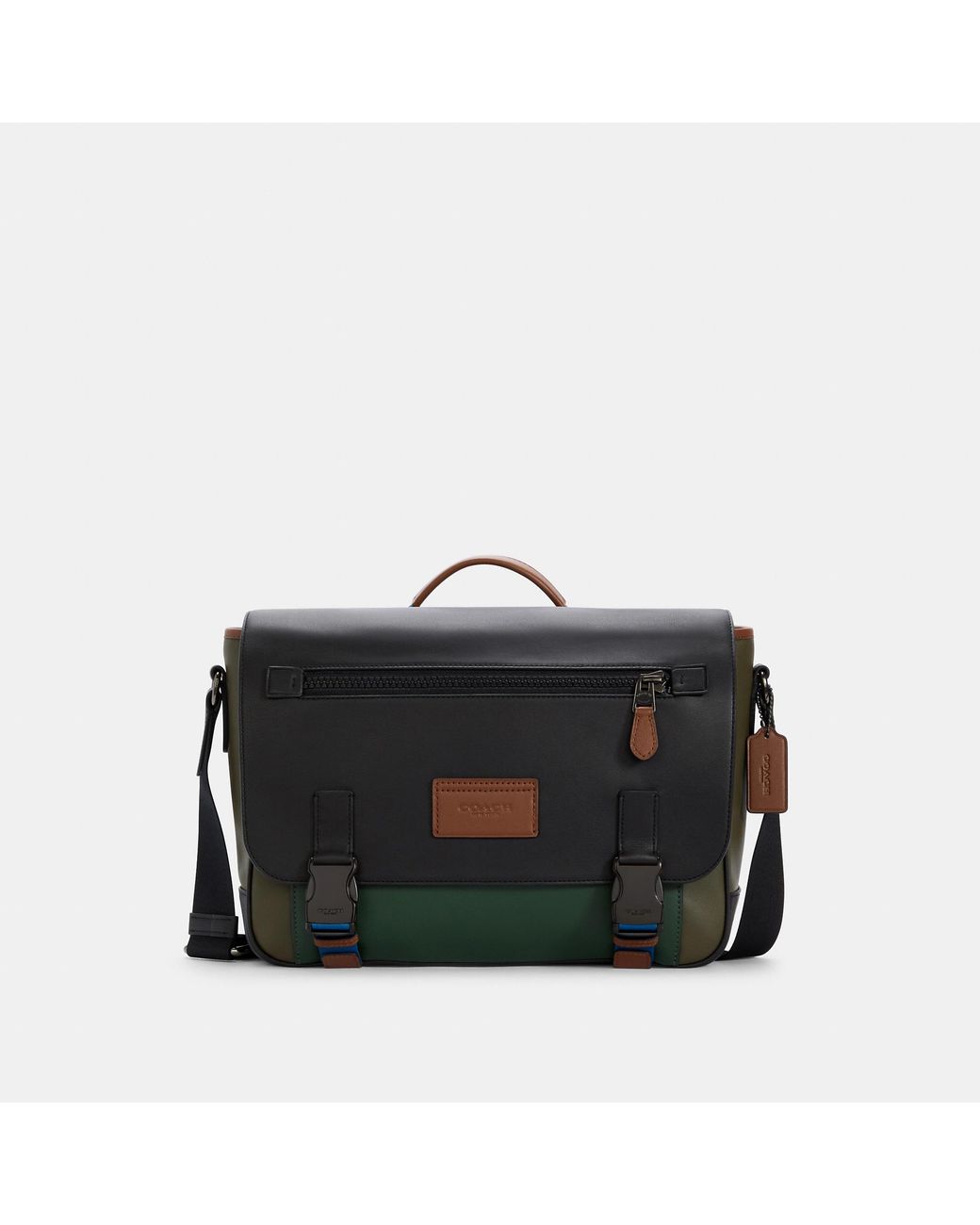 COACH Track Messenger In Colorblock for Men Lyst