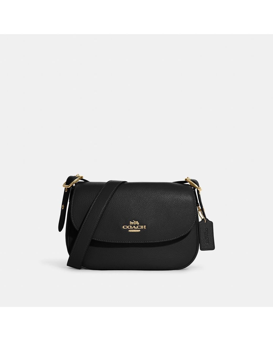 Coach Outlet Macie Saddle Bag in Black Lyst