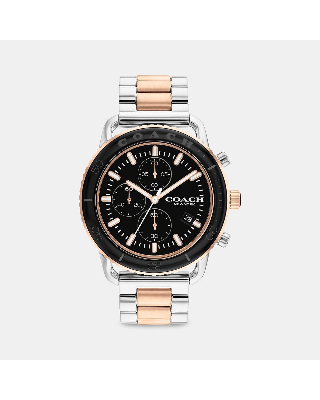 Coach Outlet Cruiser Watch, 44 Mm in Metallic for Men Lyst