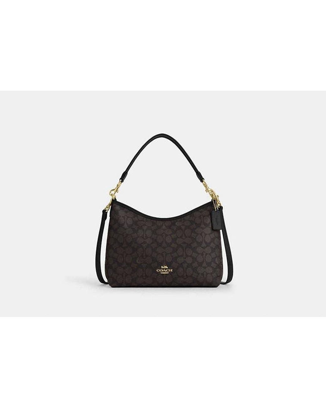 Borsa A Spalla Laurel di COACH in Black