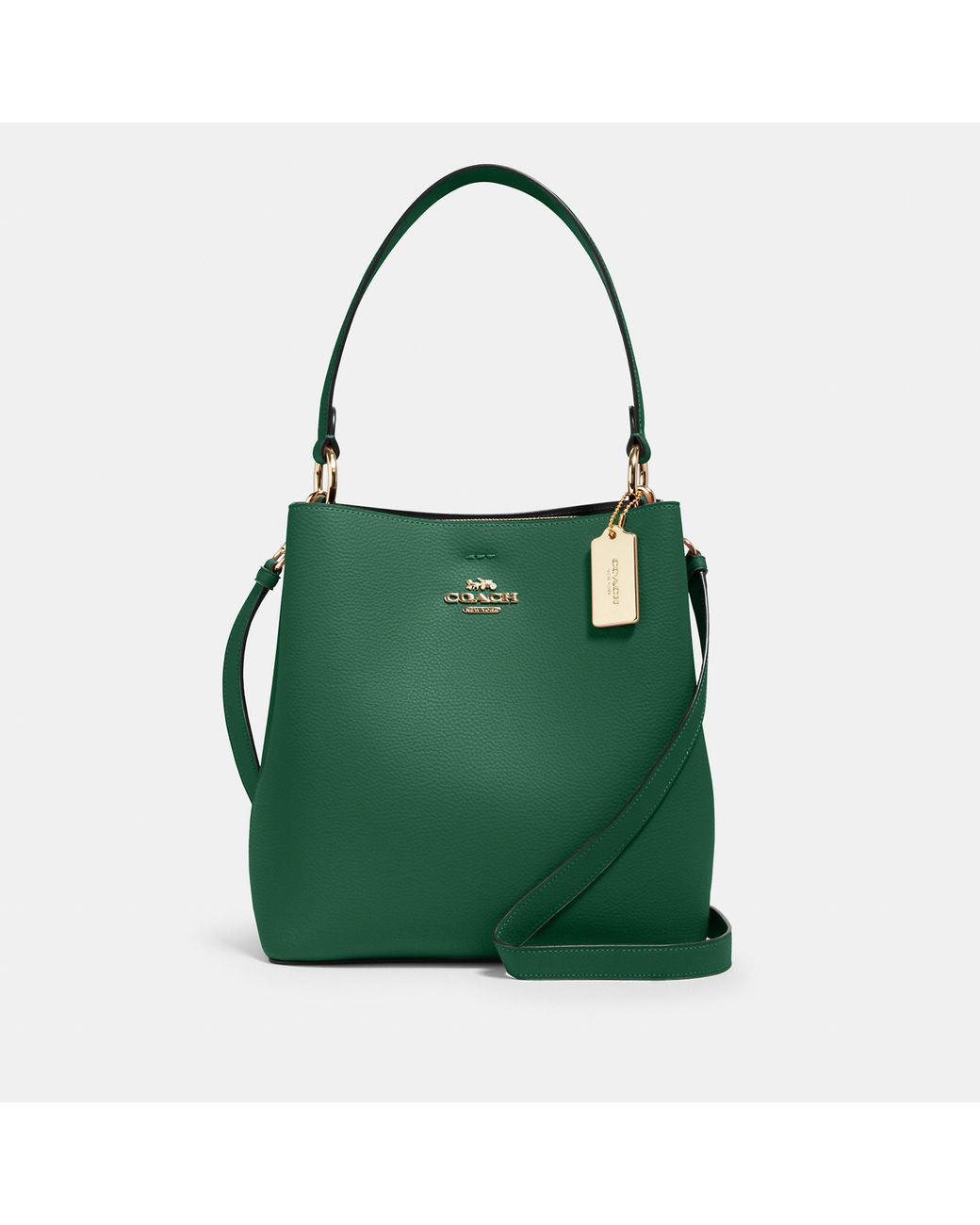Coach town bucket bag green hotsell