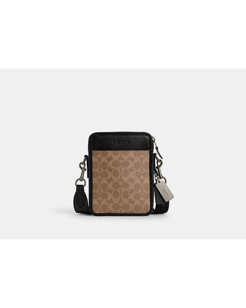 Sullivan Crossbody Bag In Signature Canvas (Qb/Walnut/Black) main image 0