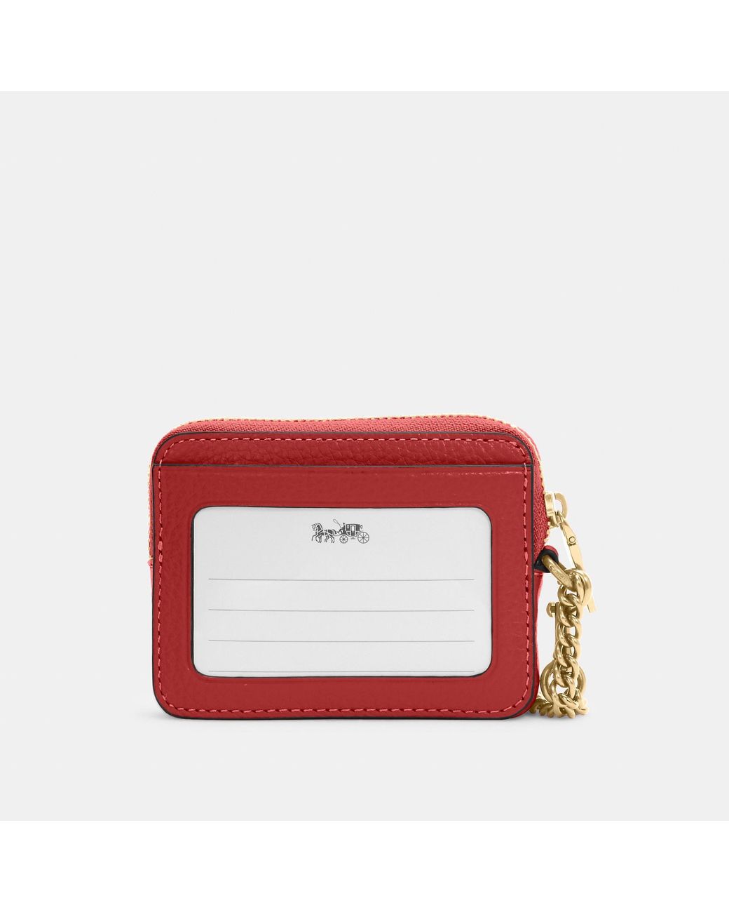 小物 Rere Coach Signature Accessory Case Red 小物 Rere Coach