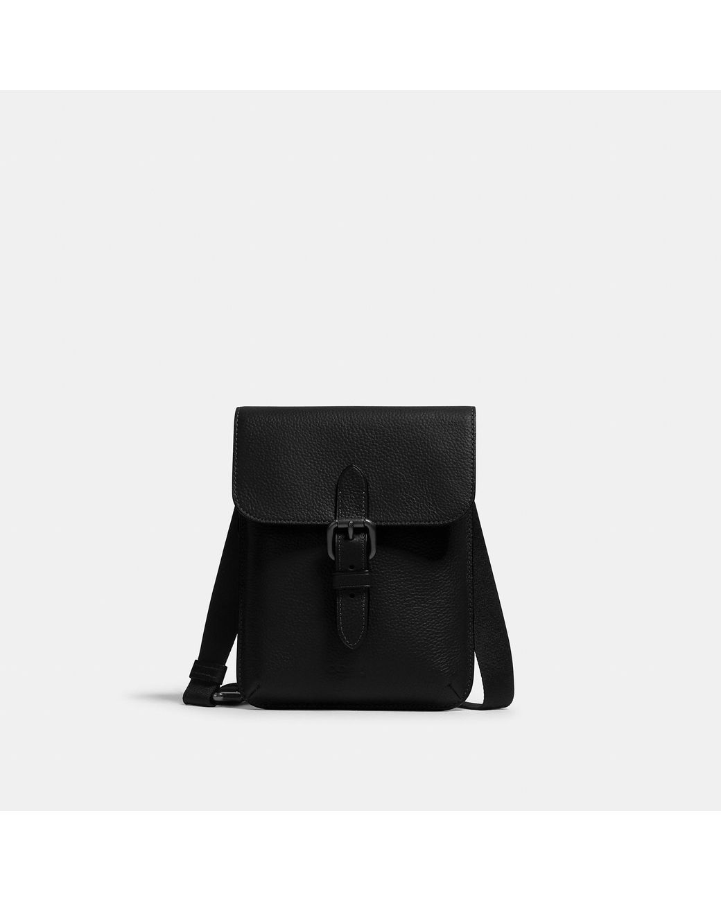 COACH Small Hudson Crossbody Bag in Black for Men Lyst