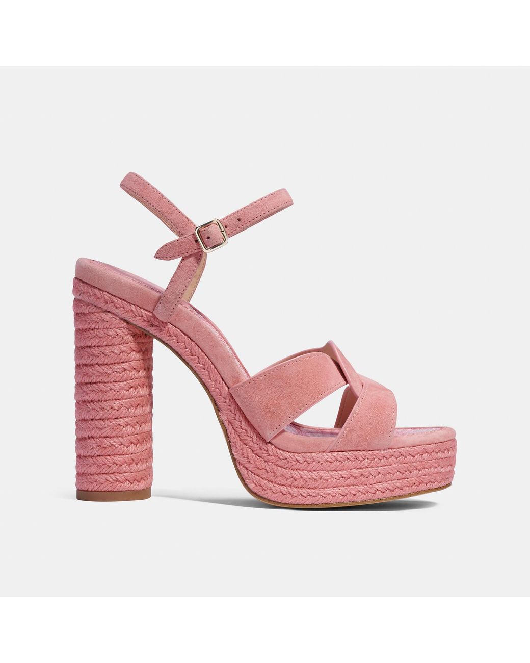 COACH Talina Sandal in Pink | Lyst
