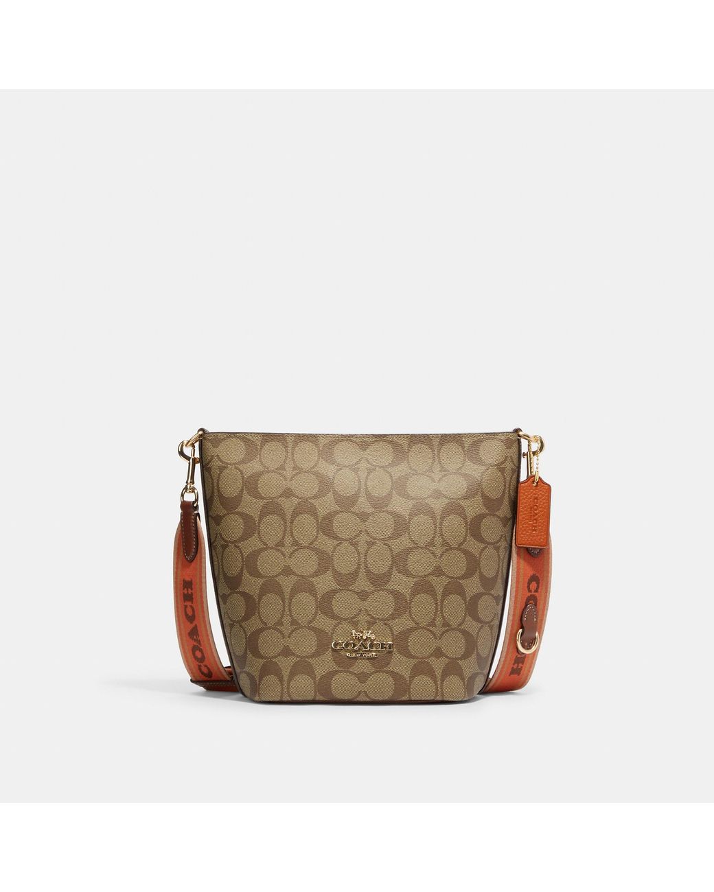 Coach Outlet Logan Duffle In Signature Canvas in Brown Lyst