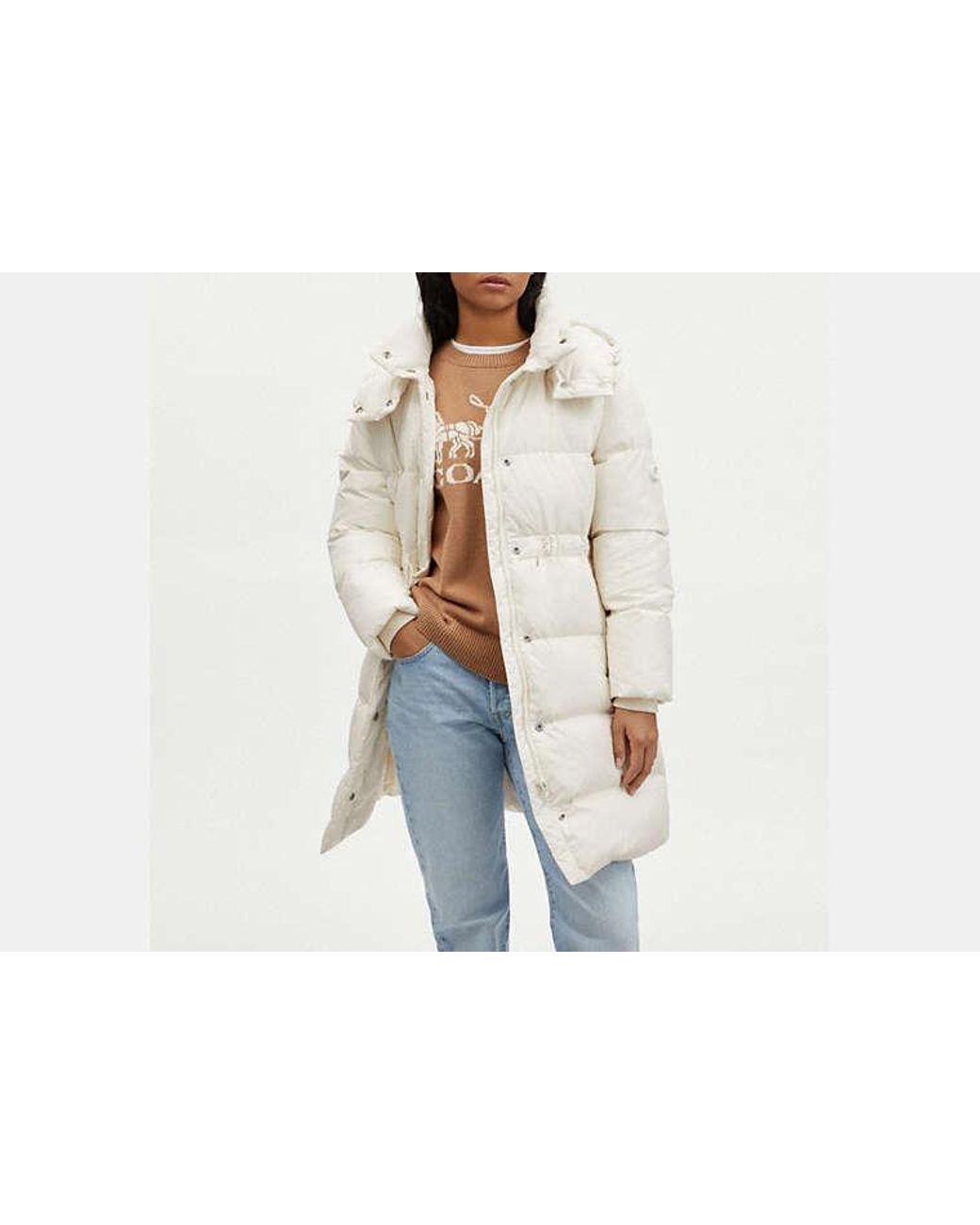Coach down coat 2025