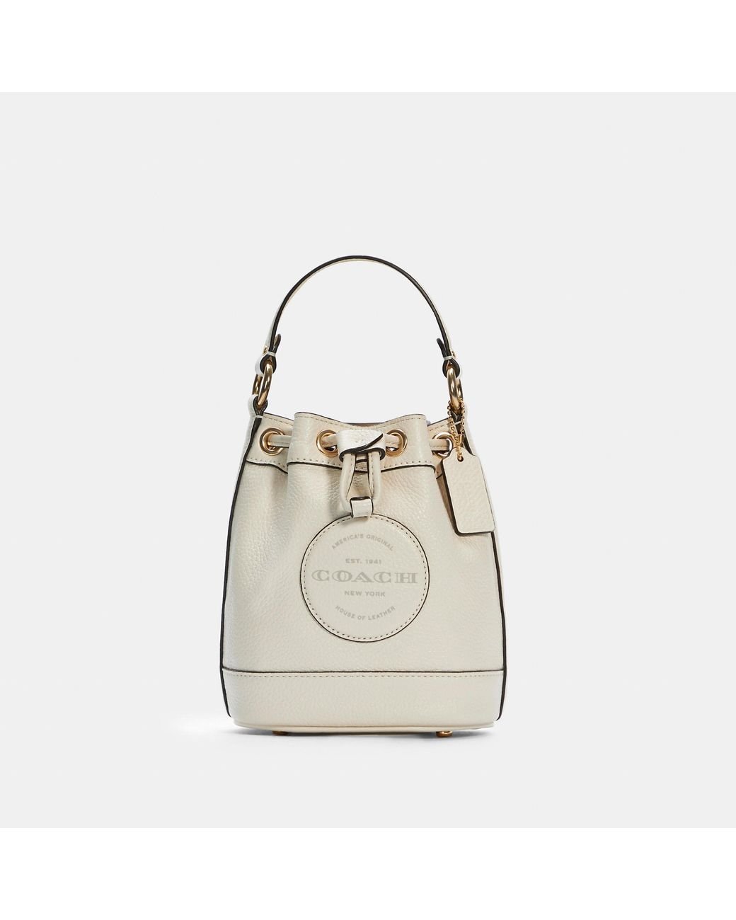 COACH Dempsey Drawstring Bucket Bag 15 With Patch | Lyst