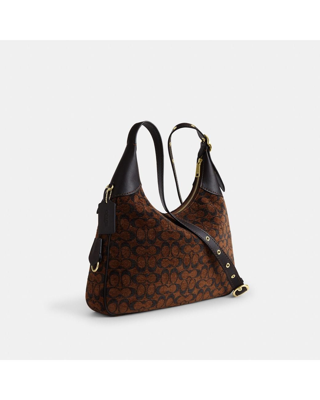 COACH Brown Ella Shoulder Bag
