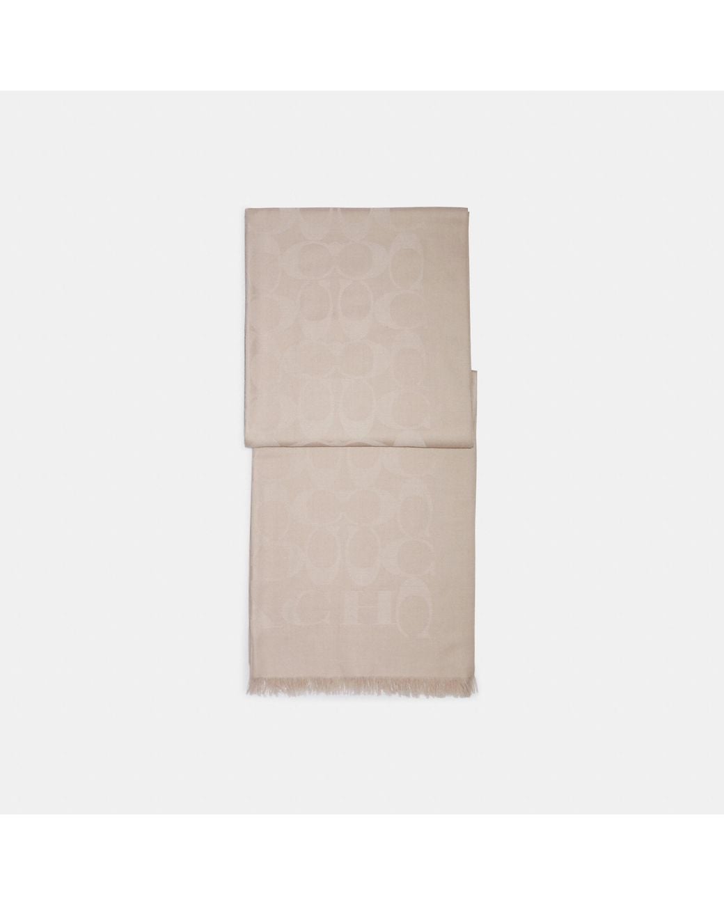 COACH Natural Signature Wrap