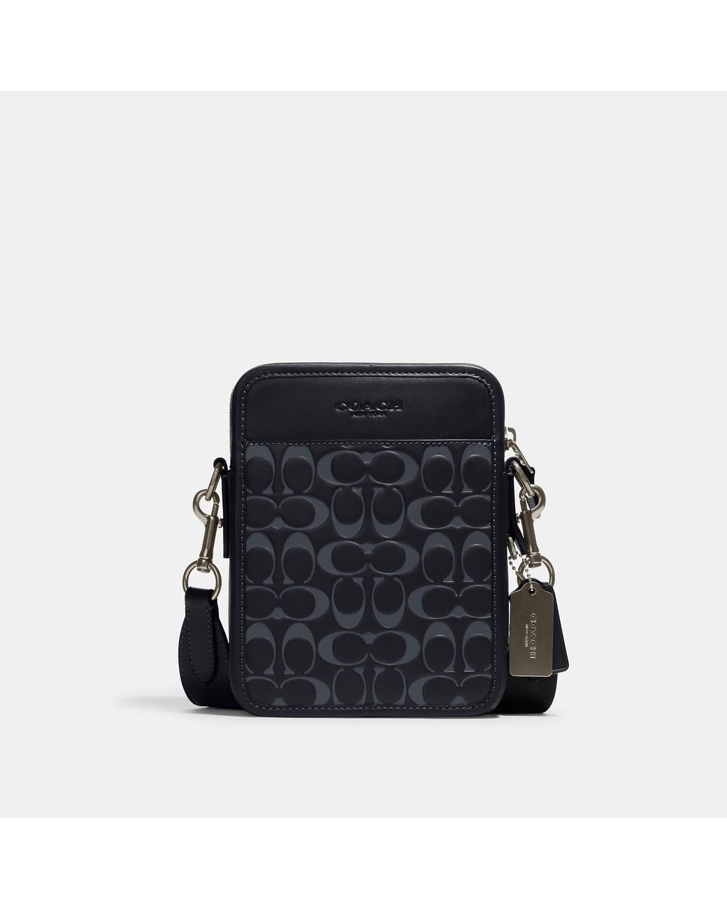 Coach Outlet Sullivan Crossbody In Signature Leather in Black for Men Lyst