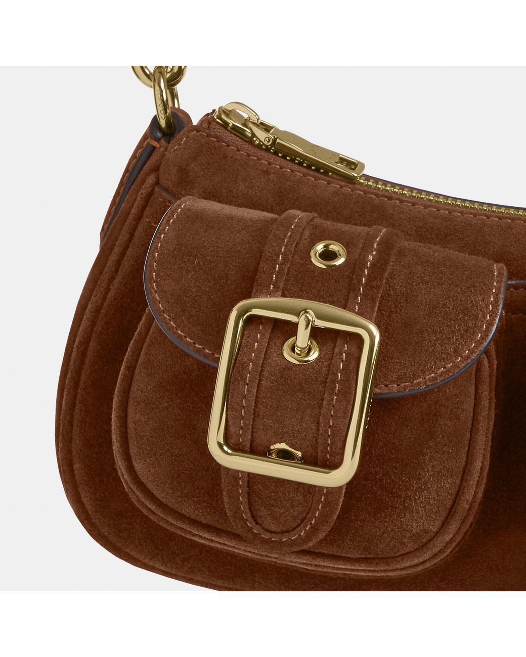 COACH Brown Ashton Shoulder Bag