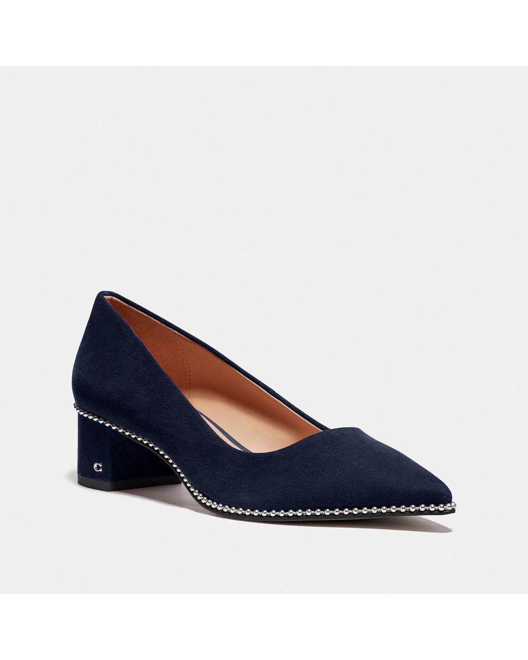 COACH Willa Pump in Blue Lyst