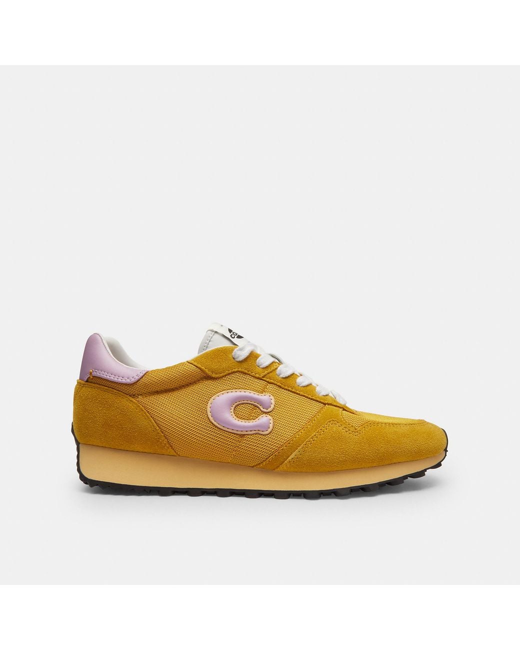 COACH Yellow Retro Runner