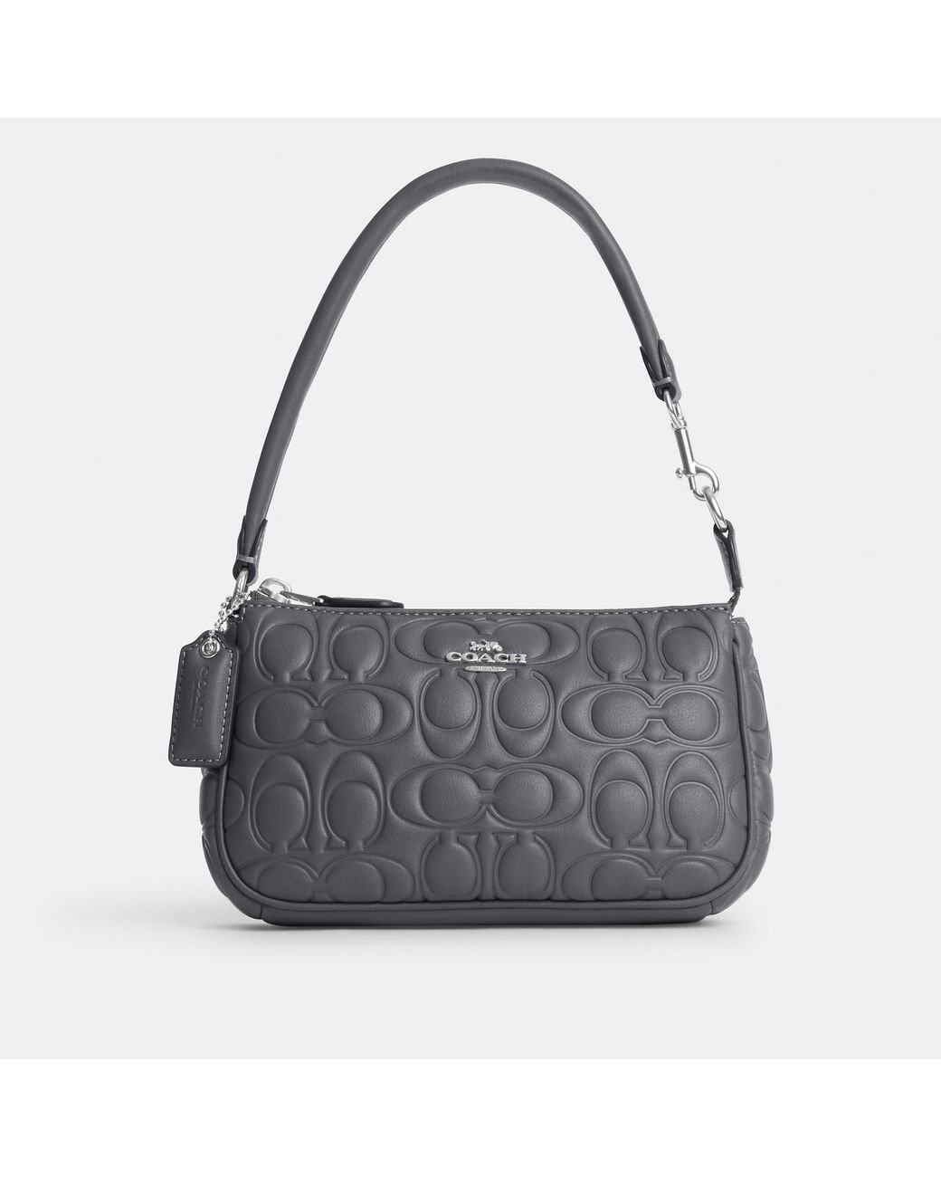 Gray clearance coach purse