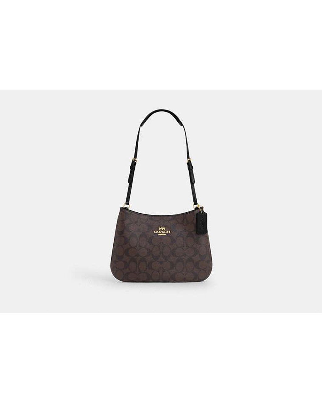 Coach top online handle pouch