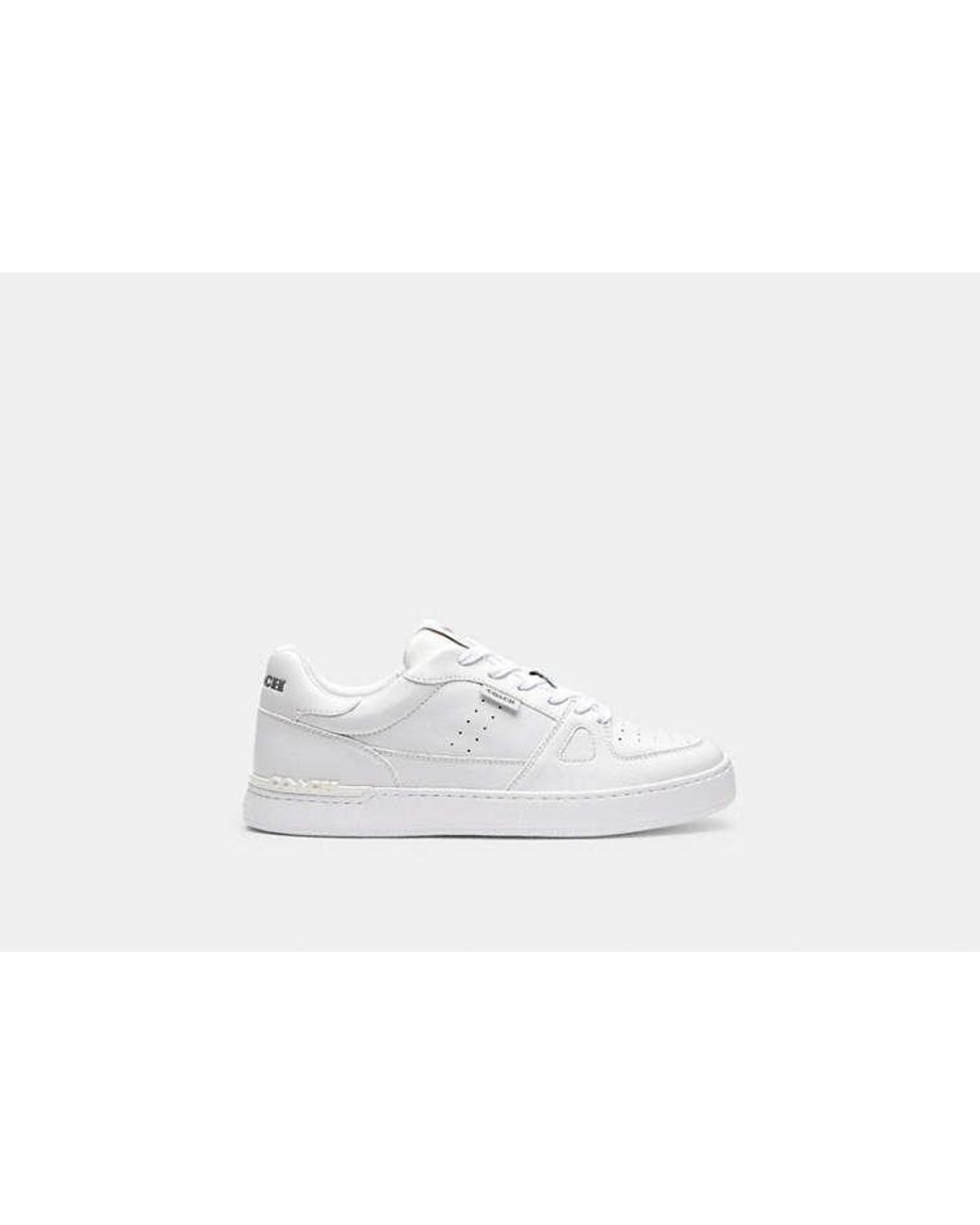 COACH White Clip Court Sneaker for men