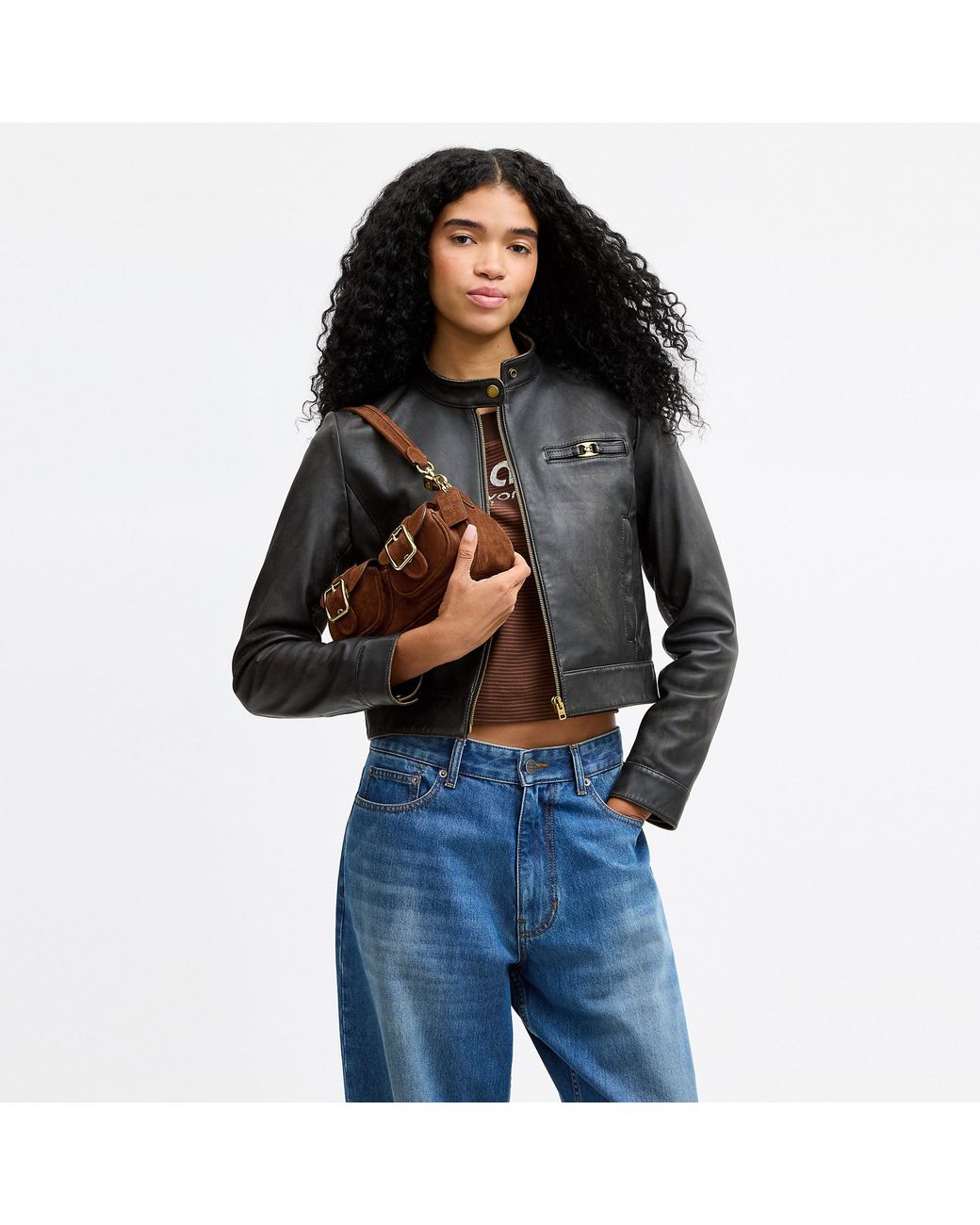 COACH Brown Ashton Shoulder Bag