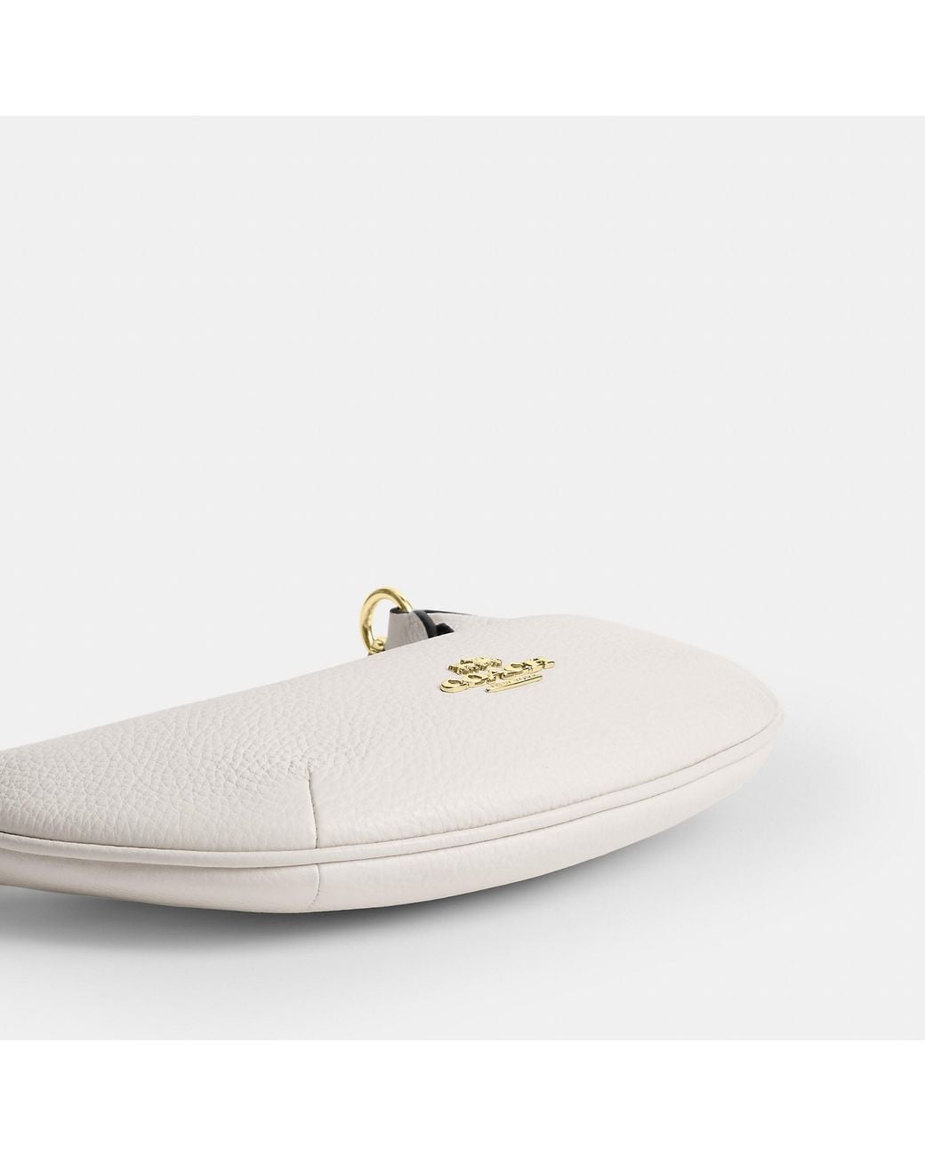 COACH White Mini Payton Bag