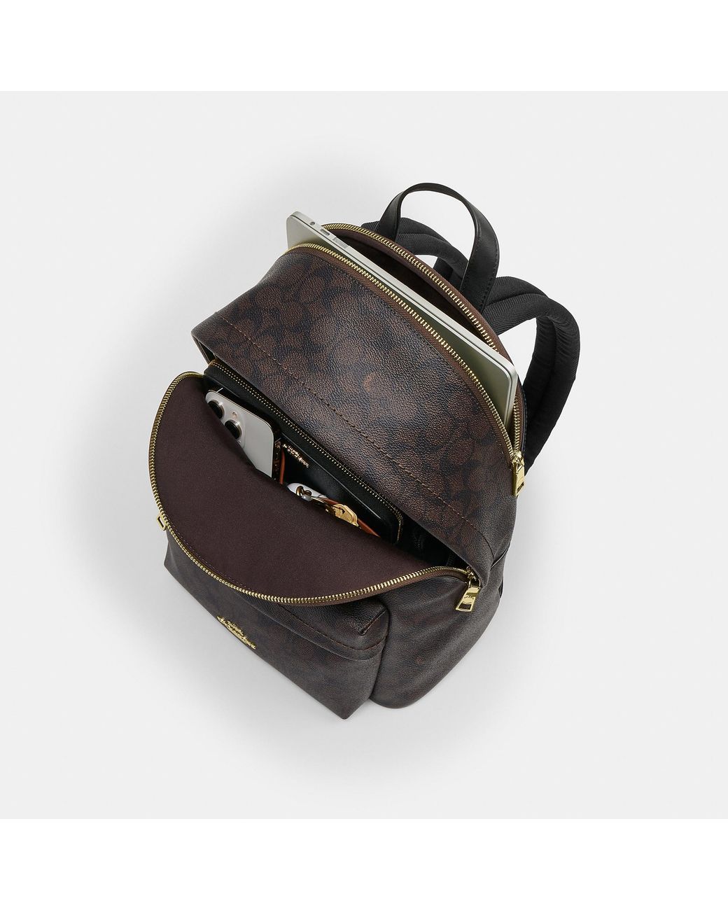 COACH Black Taylor Small Backpack