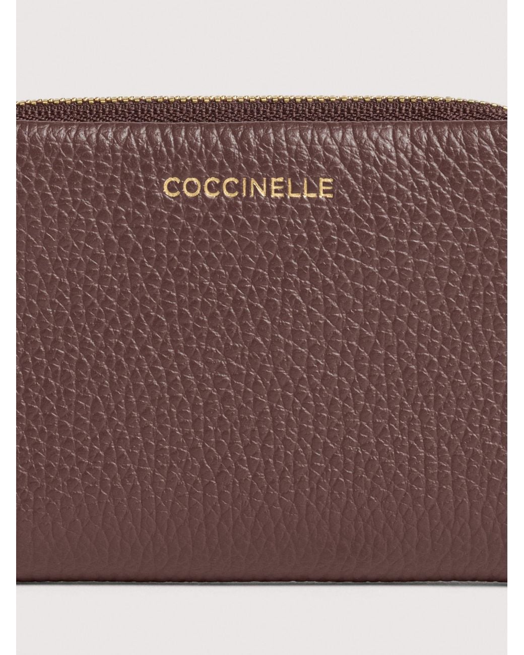 Coccinelle Multicolor Small Grained Leather Wallet C-Me Medium