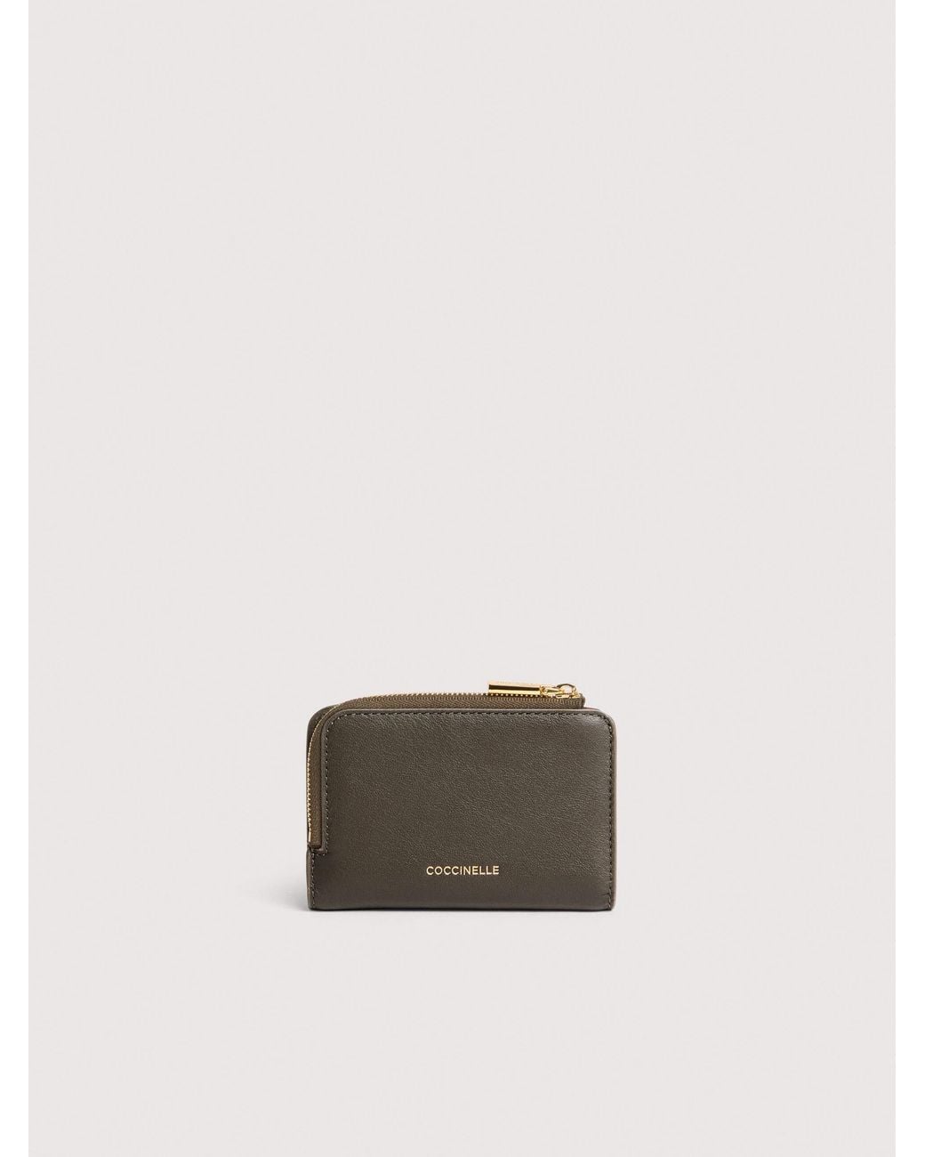 Coccinelle Natural Smooth Leather Wallet C-Me Small