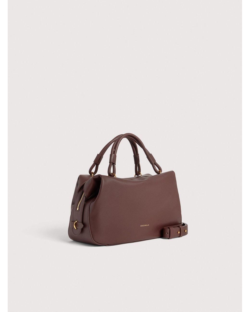 Coccinelle Pink Smooth Leather Handbag Lizzie Small