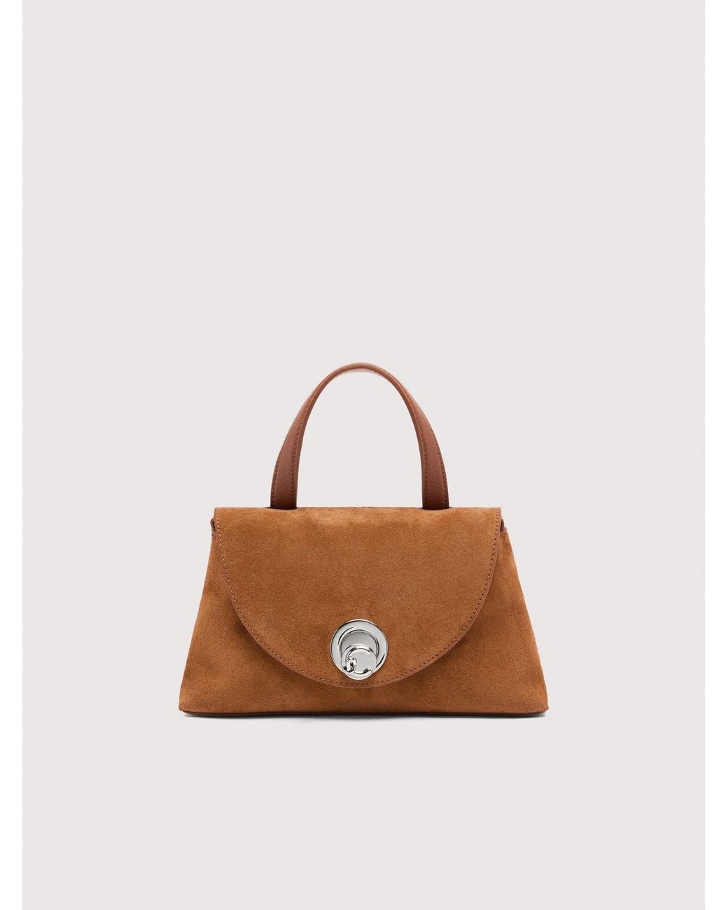 Coccinelle Multicolor Suede Handbag Nikla Small