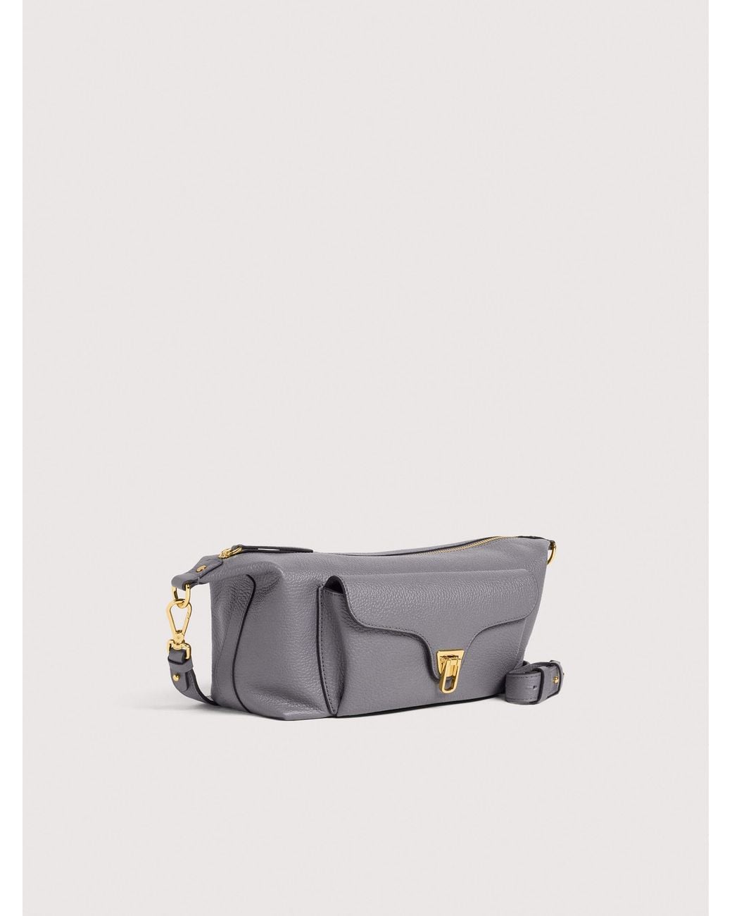 Coccinelle Multicolor Grained Leather Crossbody Bag Beat Generation Medium