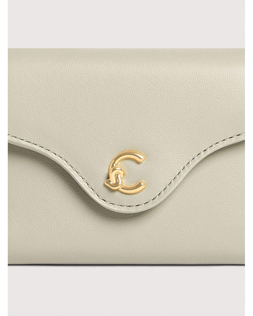 Coccinelle Natural Smooth Leather Wallet C-Me Small