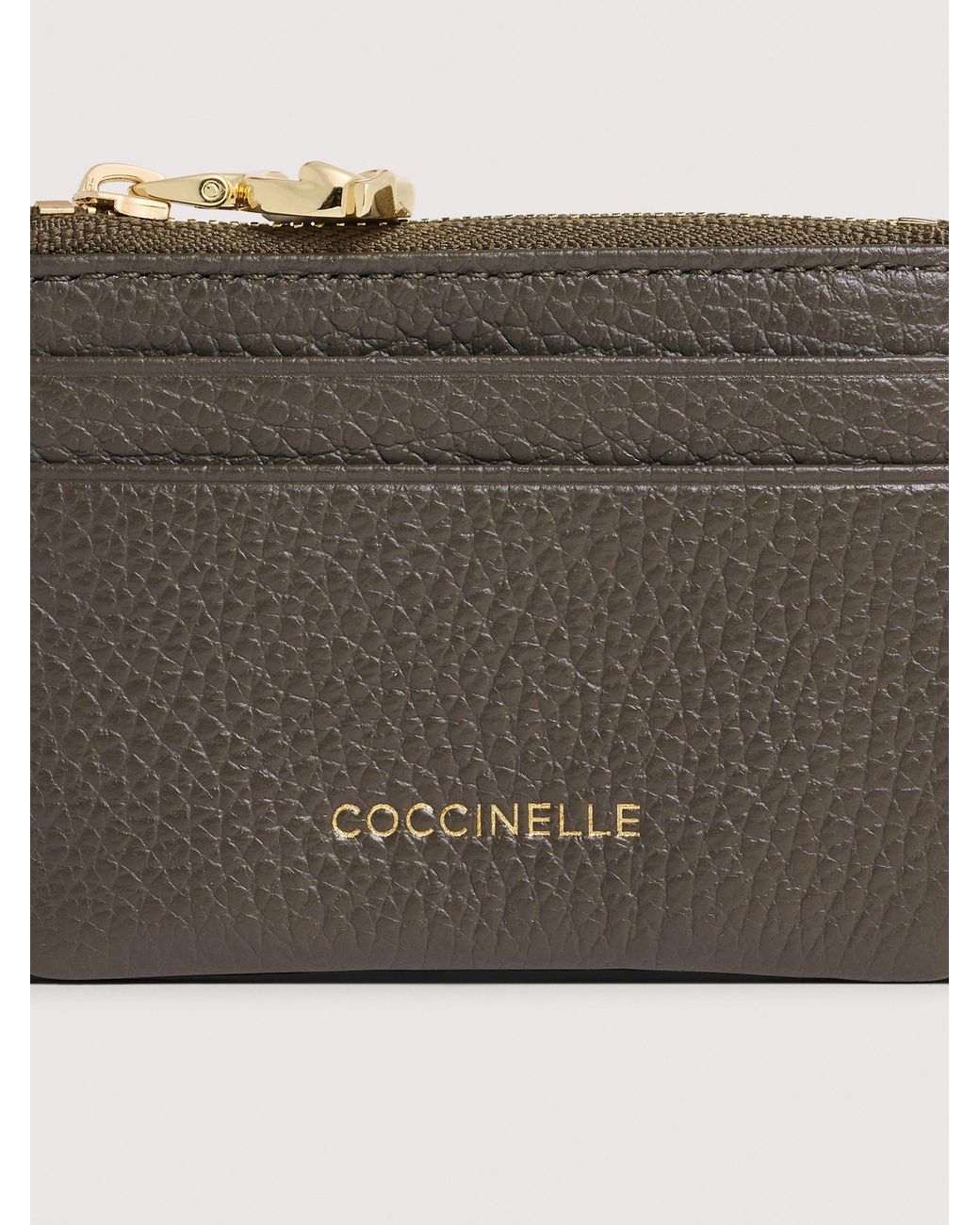 Coccinelle Multicolor Grained Leather Card Holder C-Me Small