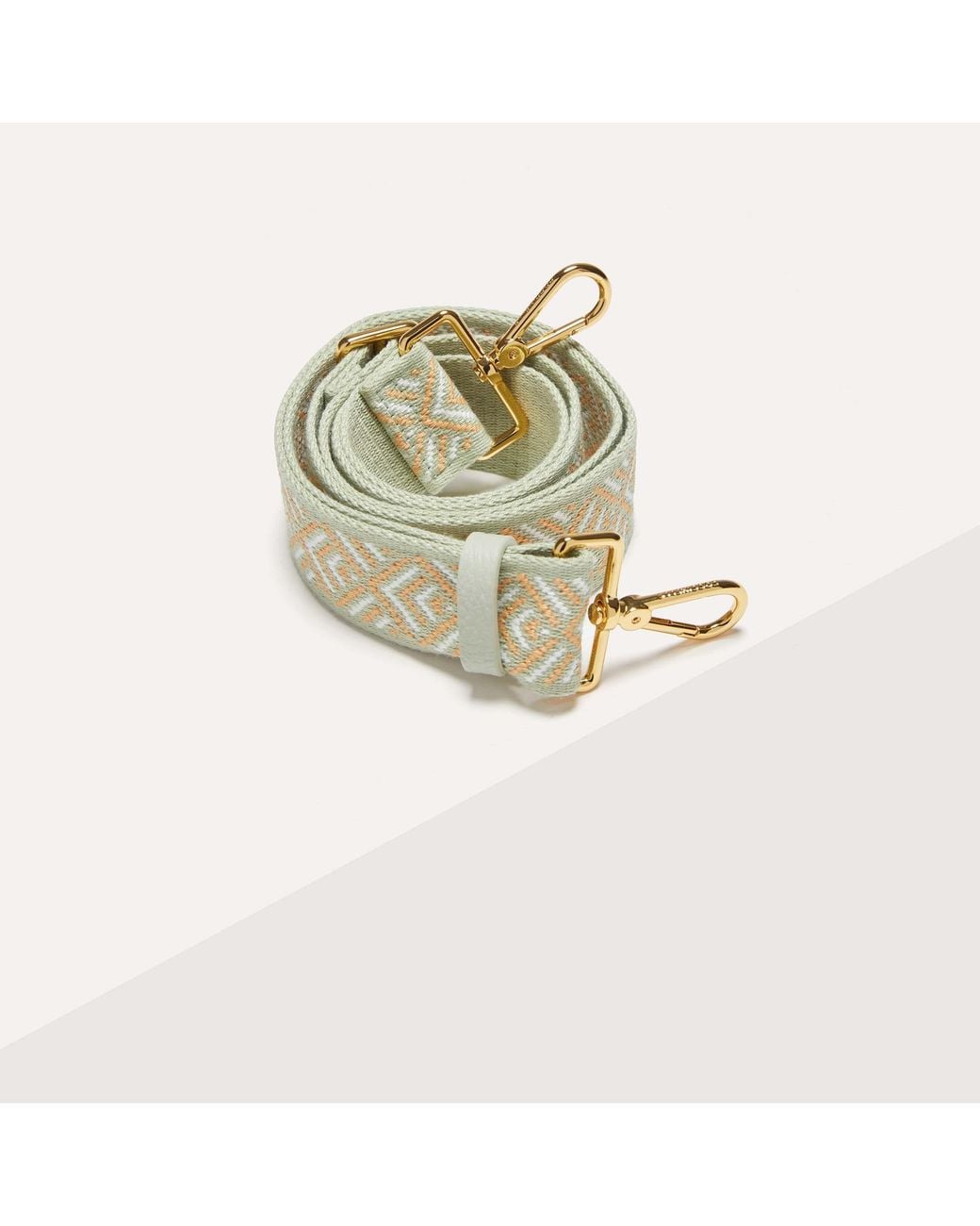 Coccinelle Metallic Fabric Shoulder Strap Rays