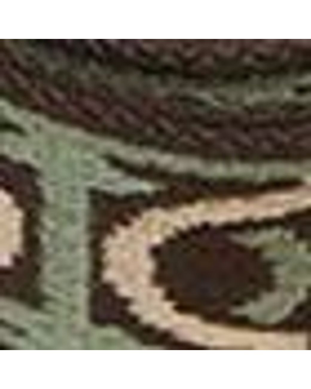 Coccinelle White Jacquard Fabric Shoulder Strap Monogram