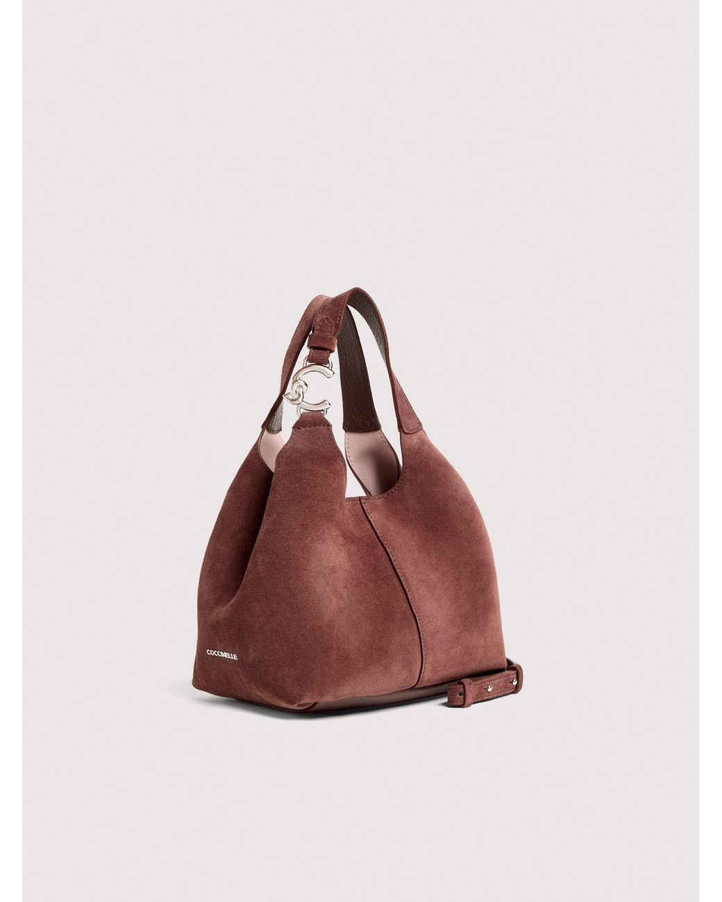 Coccinelle Multicolor Suede Handbag C-Easy Suede Small