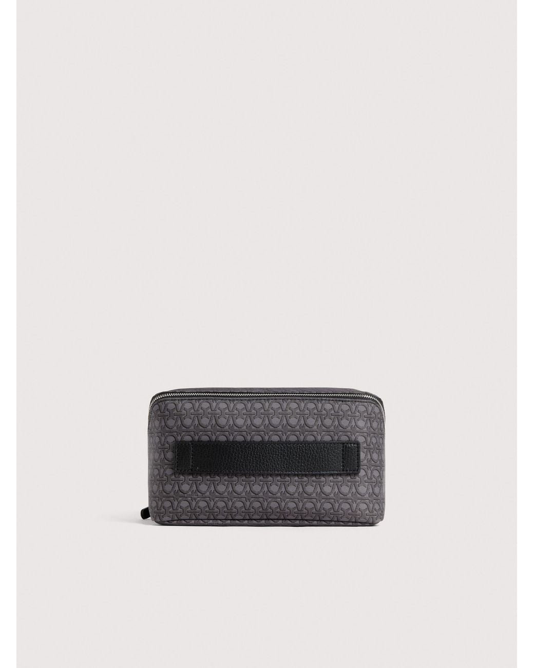 Coccinelle Multicolor Monogram Nylon Make-Up Bag Smart To Go Medium