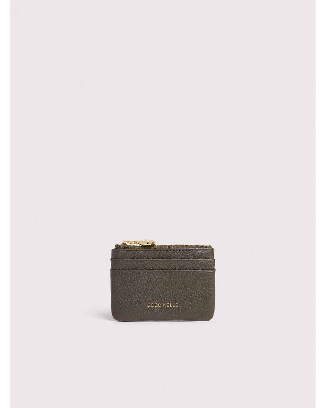 Coccinelle Multicolor Grained Leather Card Holder C-Me Small