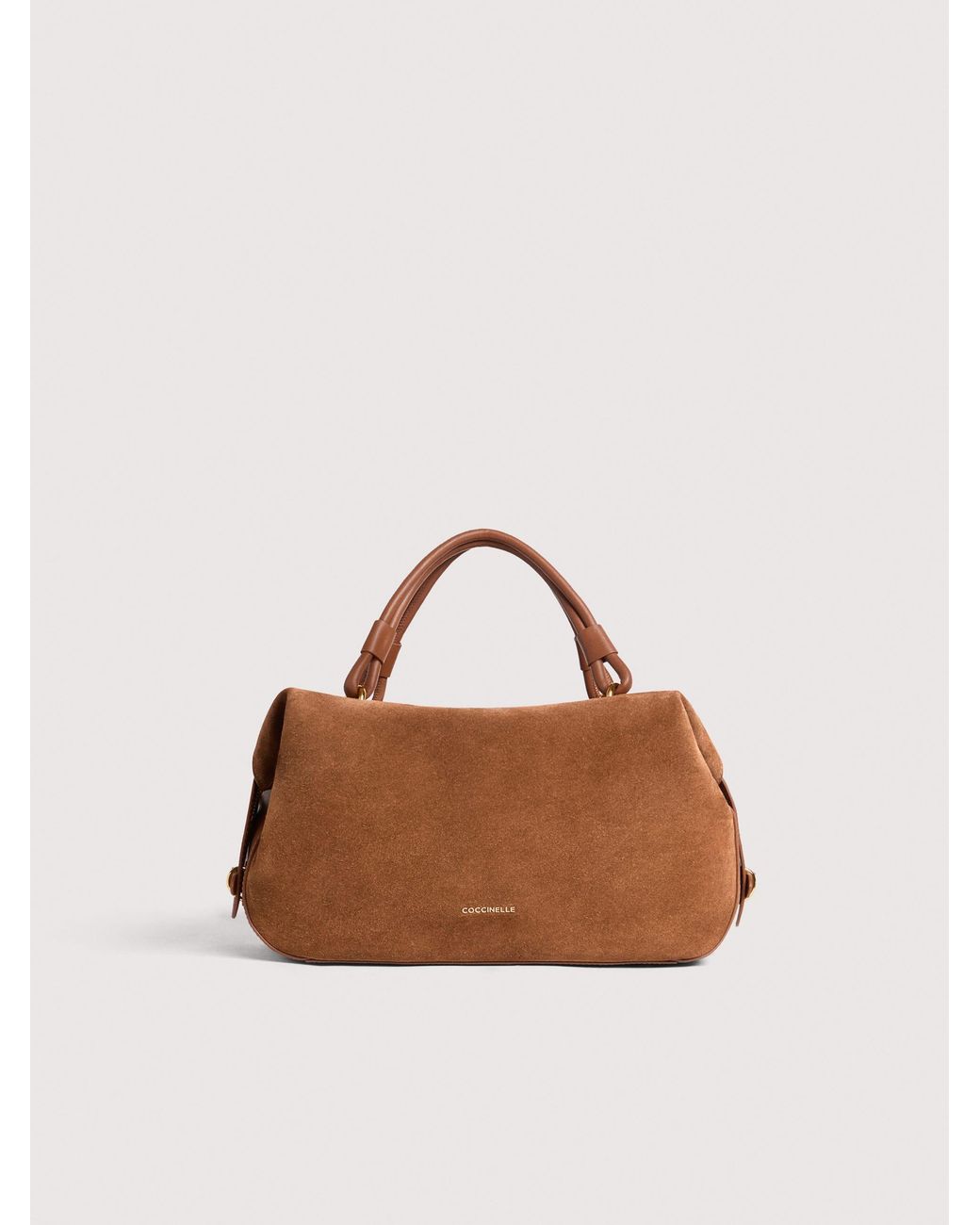 Coccinelle Multicolor Suede Handbag Lizzie Small