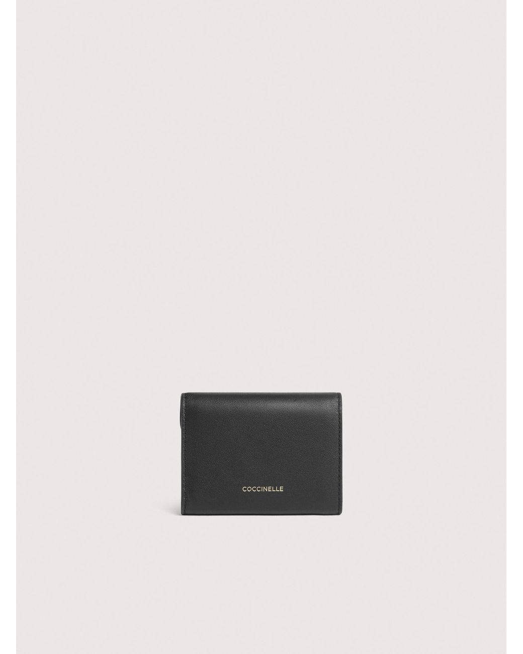 Coccinelle White Smooth Leather Wallet C-Me Small