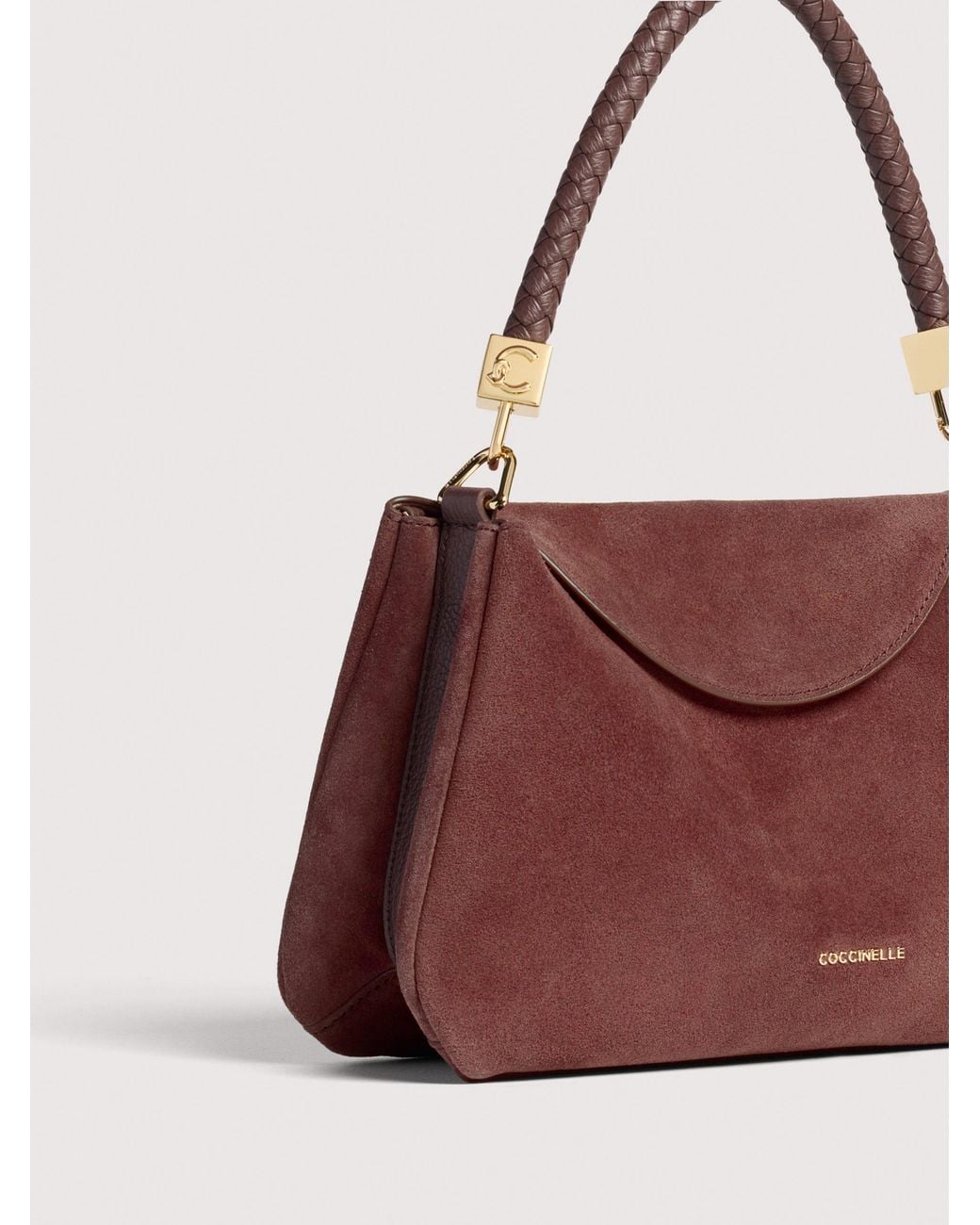 Coccinelle Multicolor Suede Handbag Tiggy Small