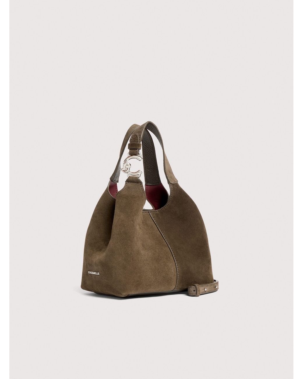 Coccinelle Multicolor Suede Handbag C-Easy Suede Small
