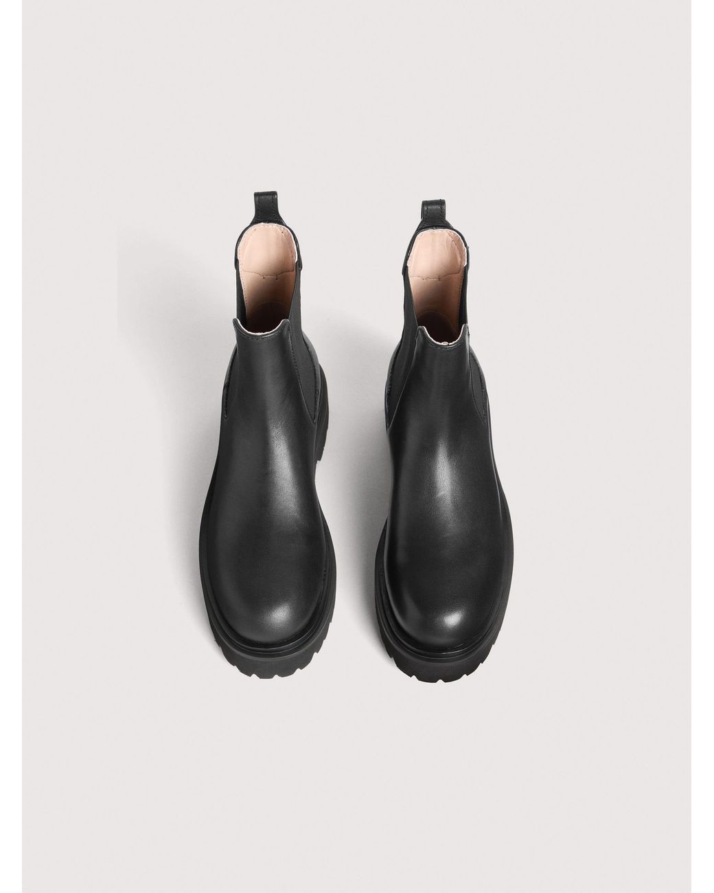 Coccinelle Black Cowhide-Effect Smooth Leather Ankle Boots Mavery