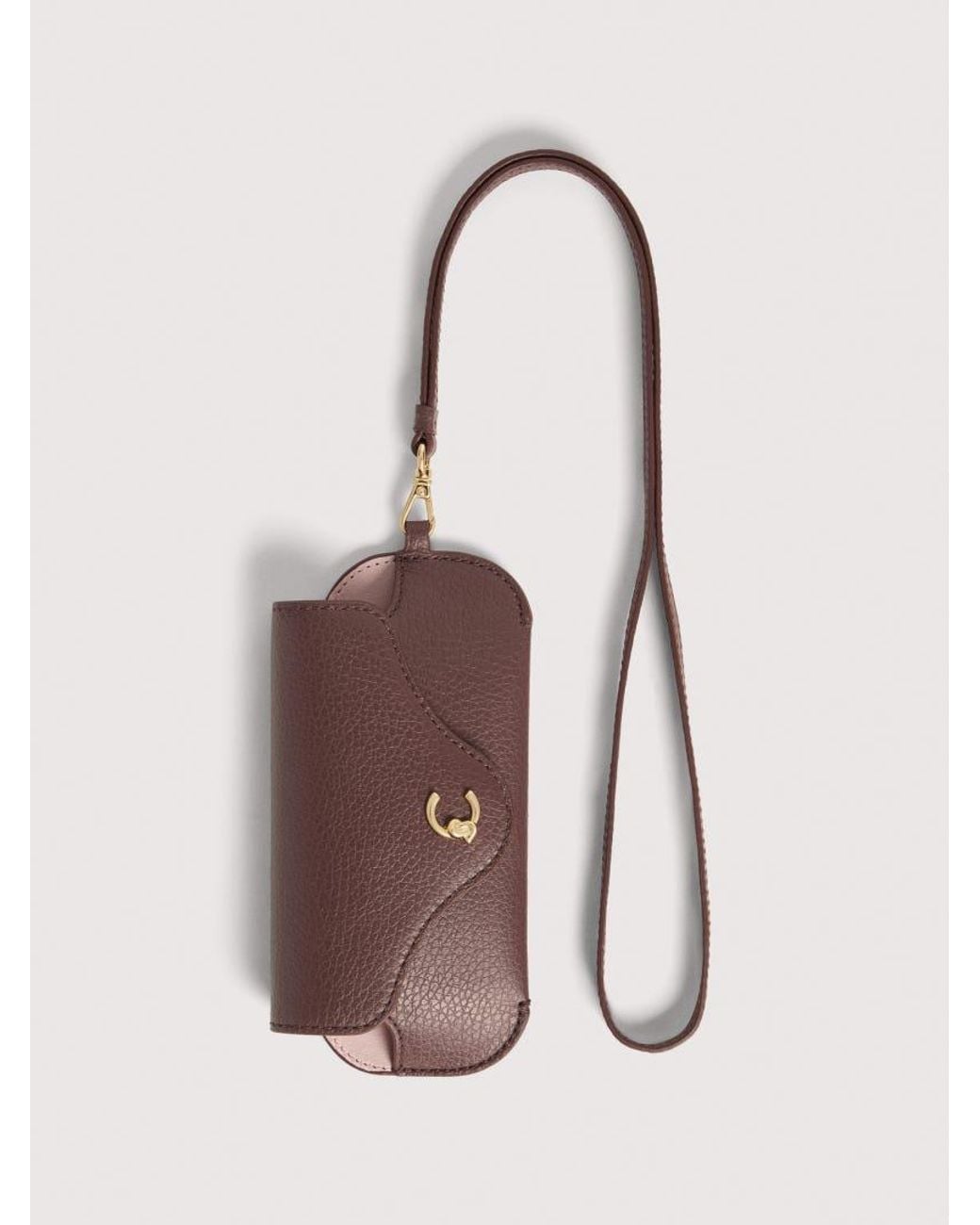 Coccinelle Brown Glasses Case