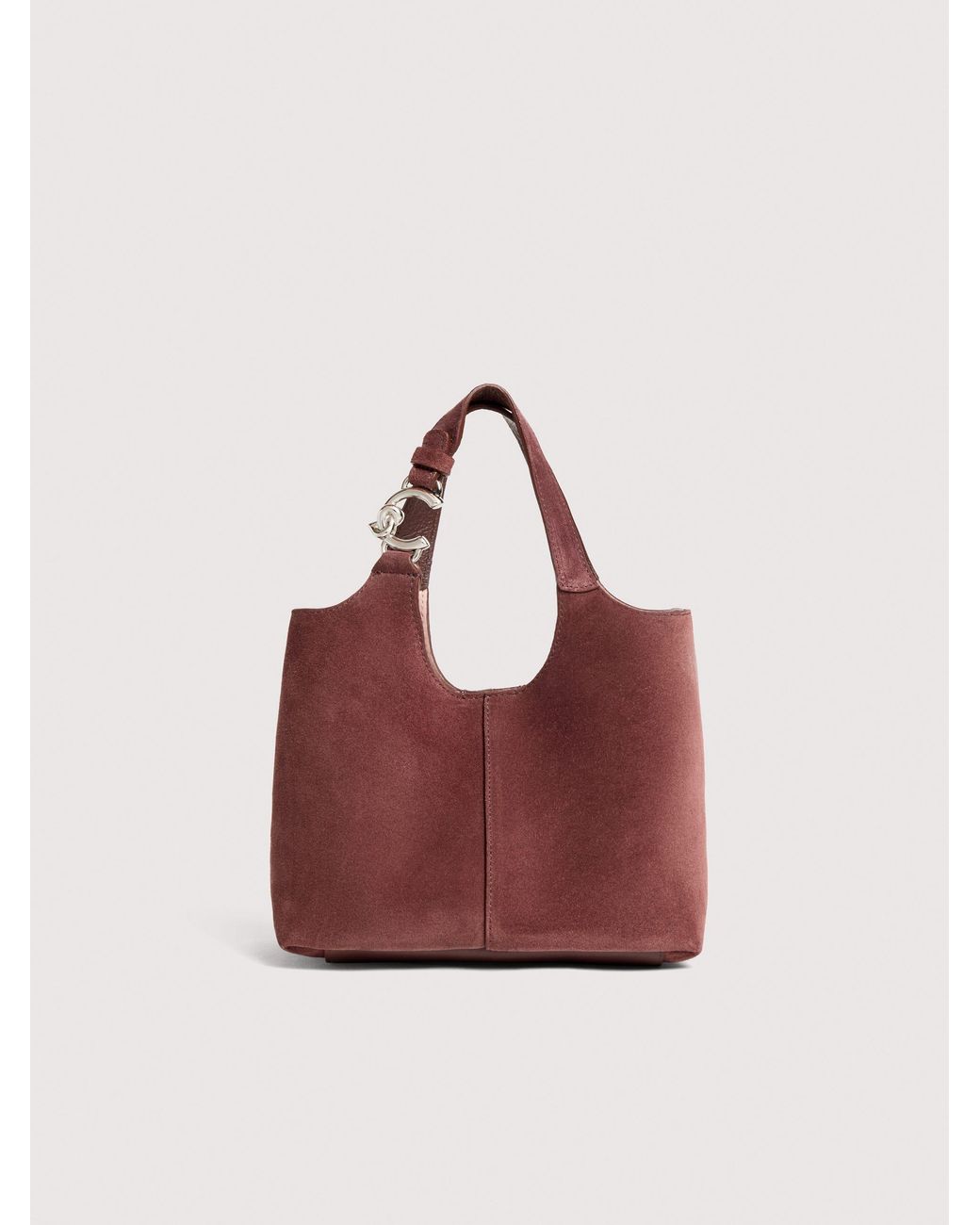 Coccinelle Multicolor Suede Handbag C-Easy Suede Small