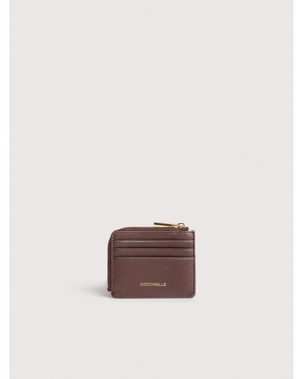 Coccinelle Pink Smooth Leather Card Holder C-Me Small