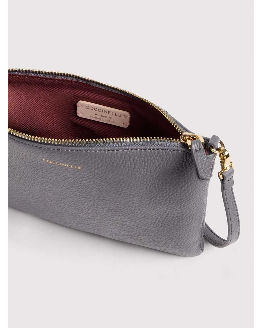 Coccinelle Multicolor Grained Leather Crossbody Bag Best Crossbody Mini