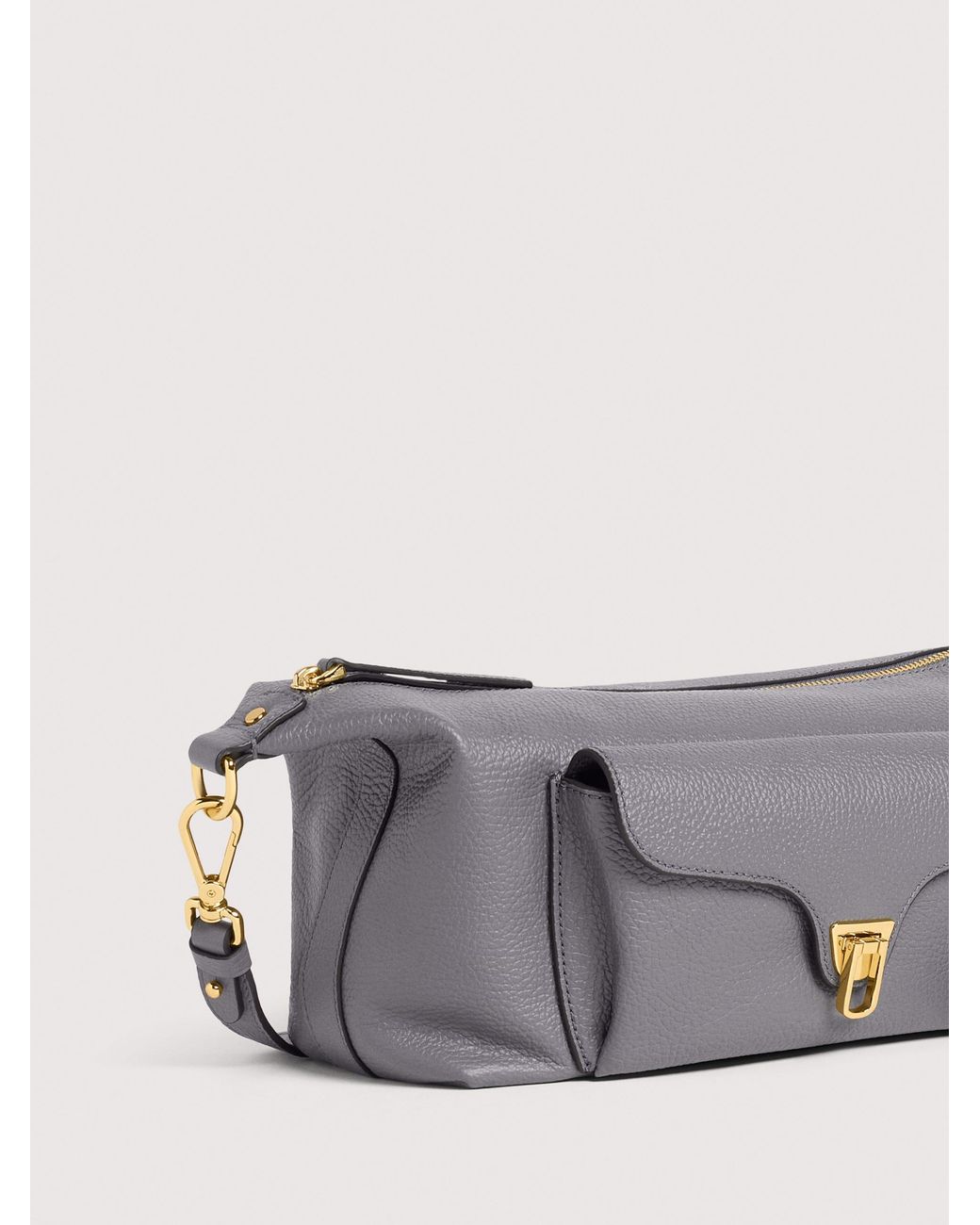 Coccinelle Multicolor Grained Leather Crossbody Bag Beat Generation Medium