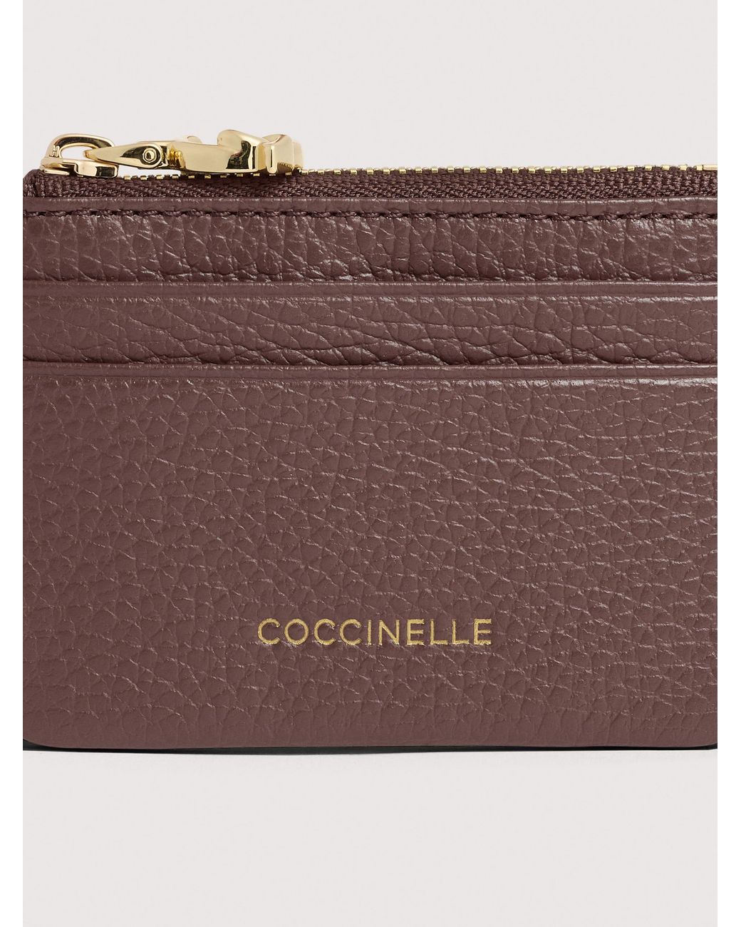 Coccinelle Multicolor Grained Leather Card Holder C-Me Small