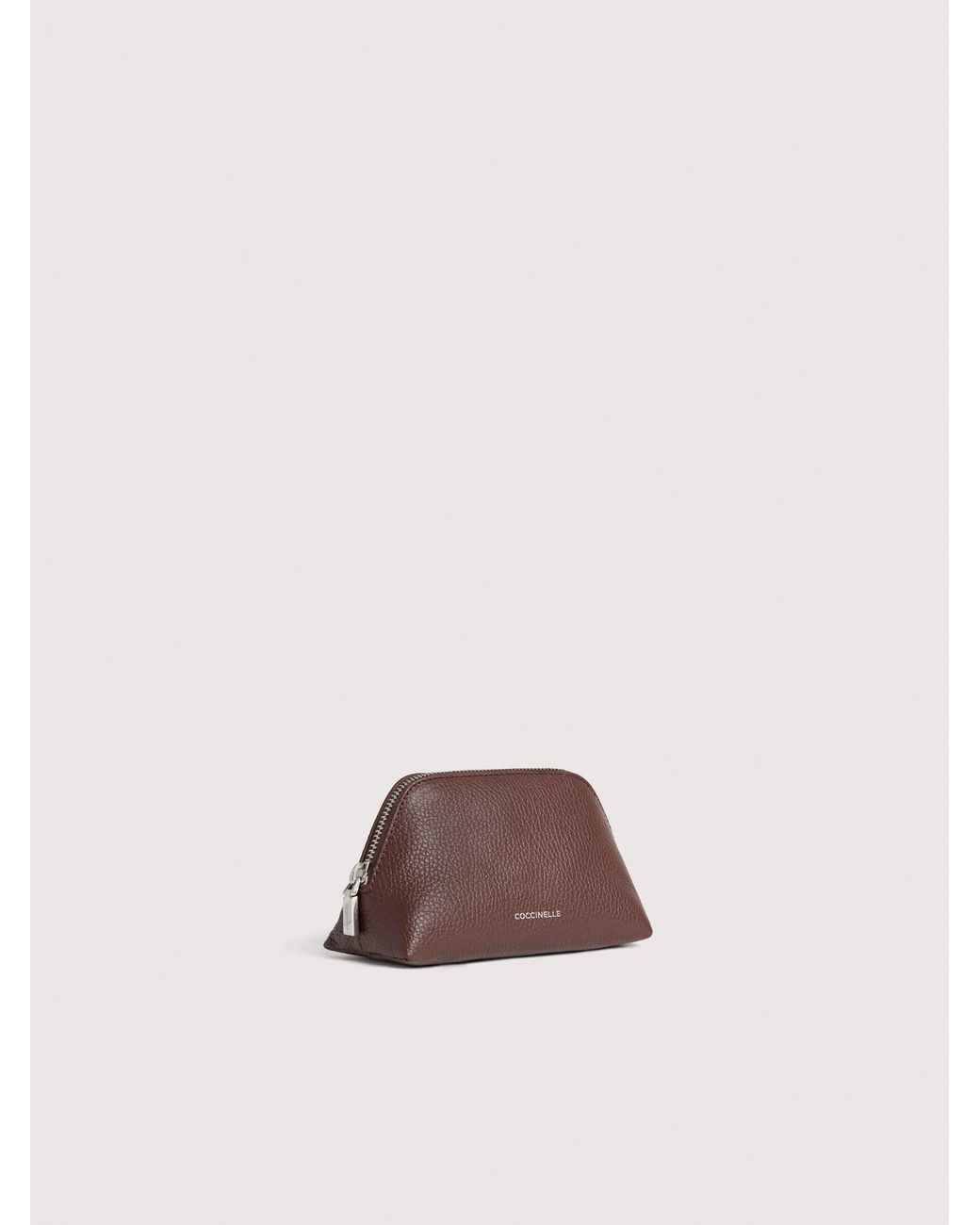 Coccinelle Multicolor Grained Leather Make-Up Bag Helga Small
