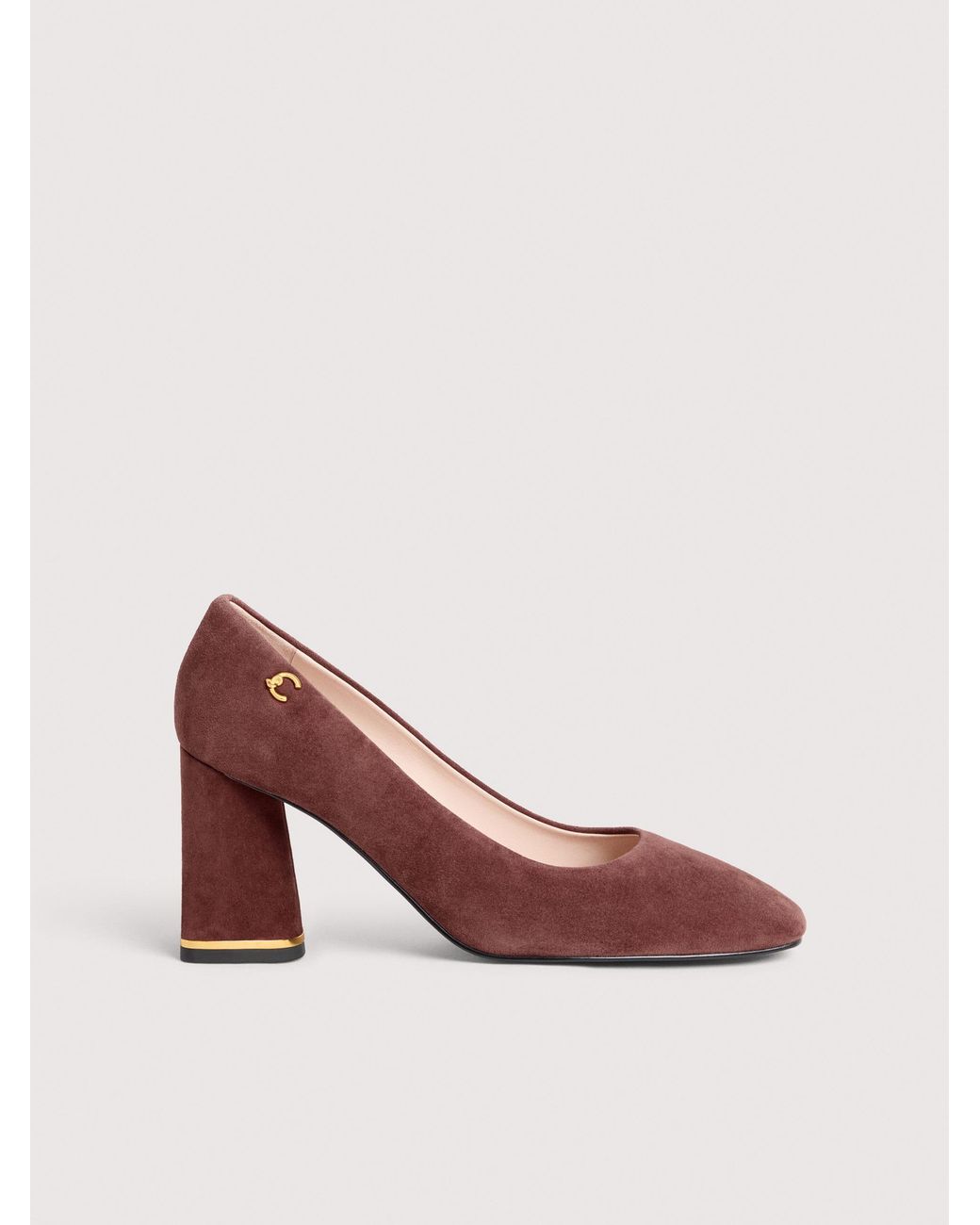 Coccinelle Pink Suede Pumps C-Everyday